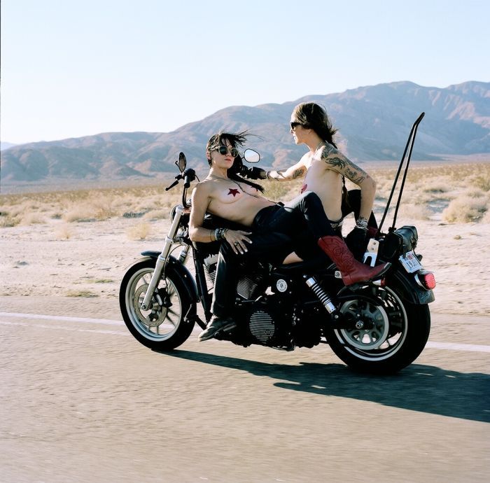 Girls on a motorcycle in Ludhiana
